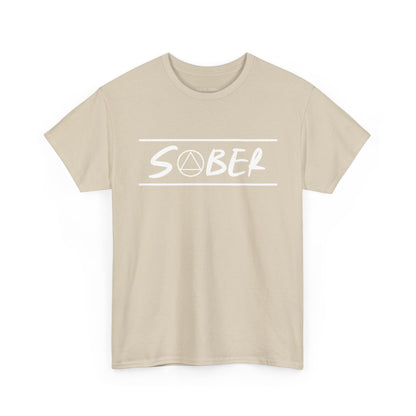 Recovery Short Sleeve T-Shirt | Sober Design 1 On The Front