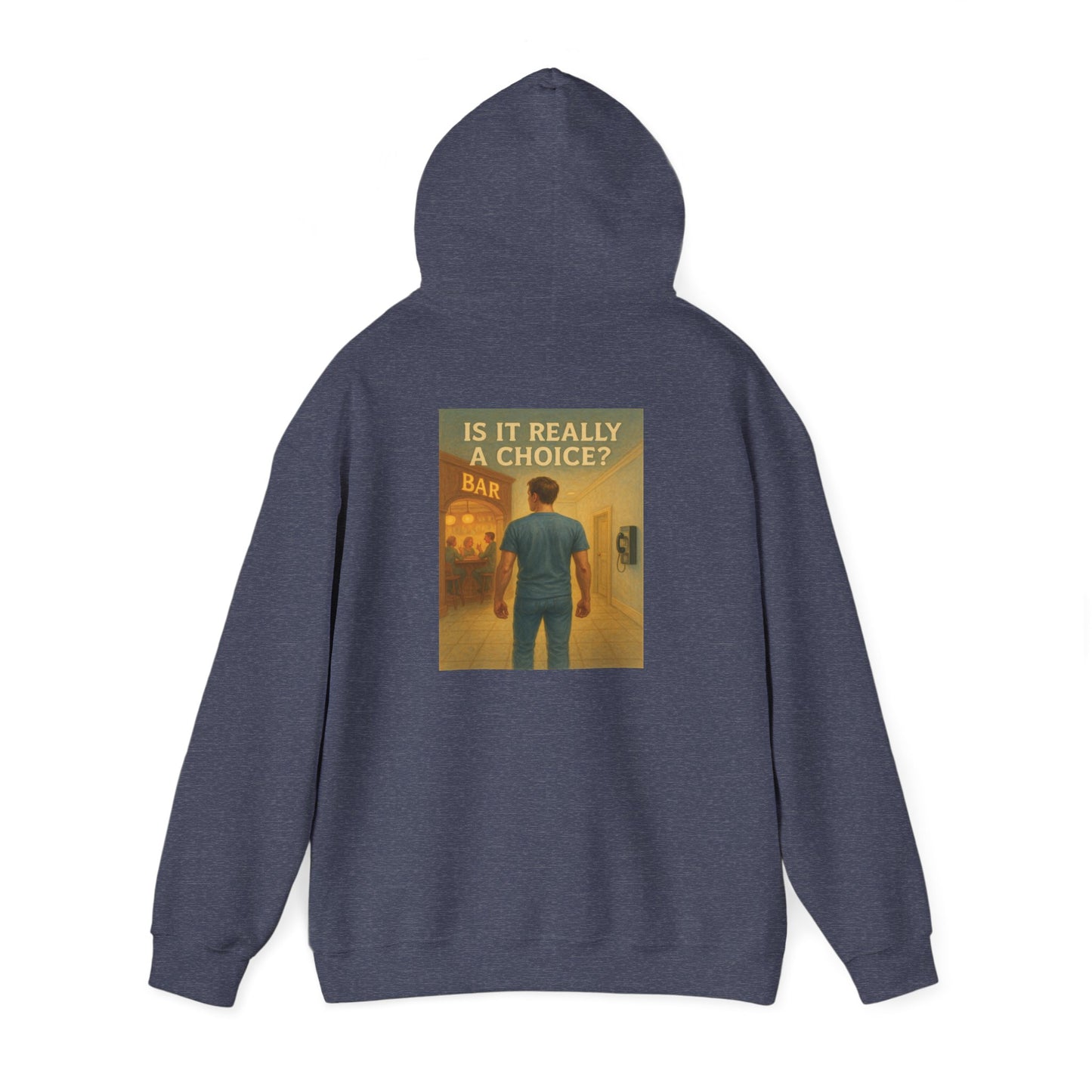 Haler Smith Cotton Blend Hooded Sweatshirt Hoodie 2XL-5XL - Is It Really A Choice