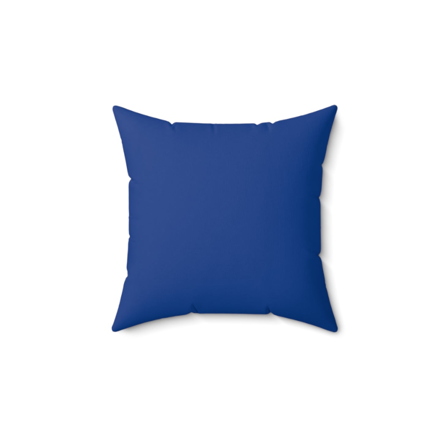Haler Smith Square Polyester Pillow - Recovery Phrases 1 - Dark Blue