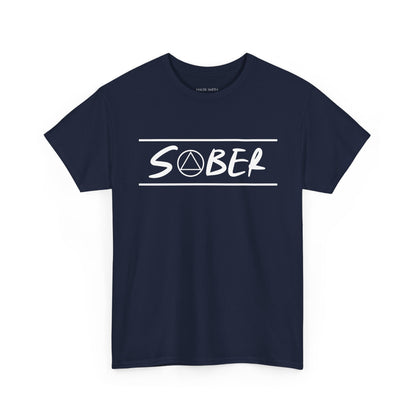 Recovery Short Sleeve T-Shirt | Sober Design 1 On The Front