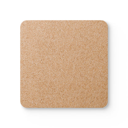 Haler Smith Corkwood Coaster Set Light Blue - Live The Steps White