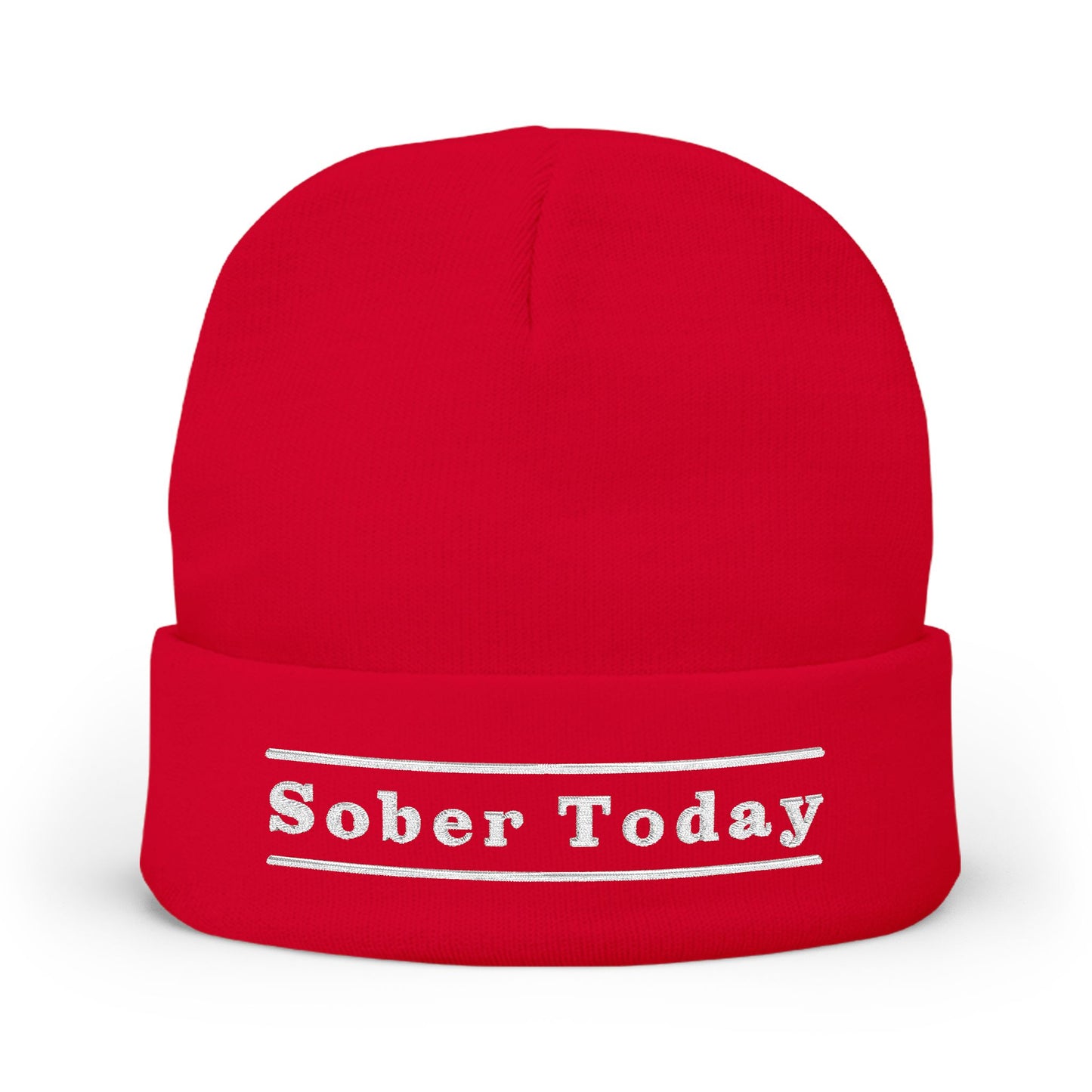 Recovery Knit Beanie | Sober Today 3