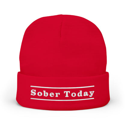 Recovery Knit Beanie | Sober Today 3