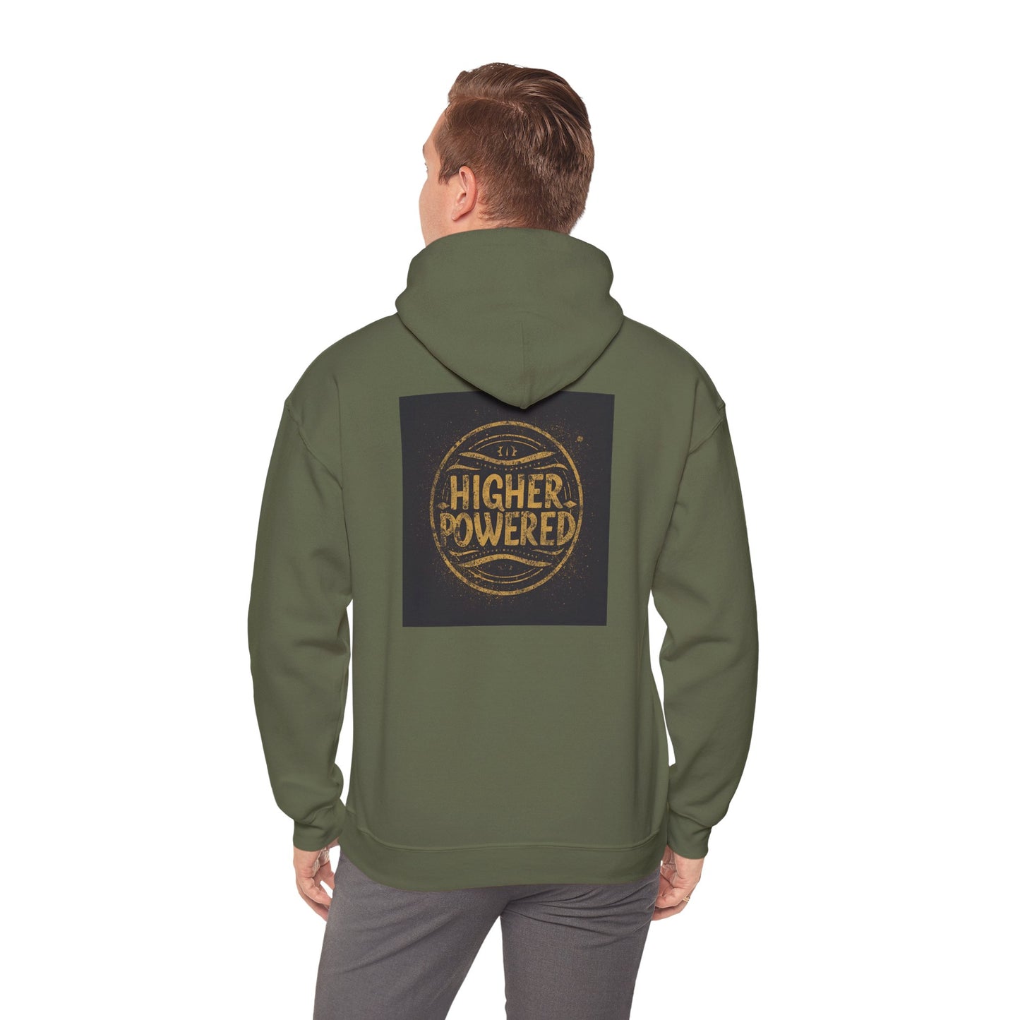 Haler Smith - Hoodie - Haler Smith Cotton Blend Hooded Sweatshirt Hoodie - Higher Powered 2 - S - XL