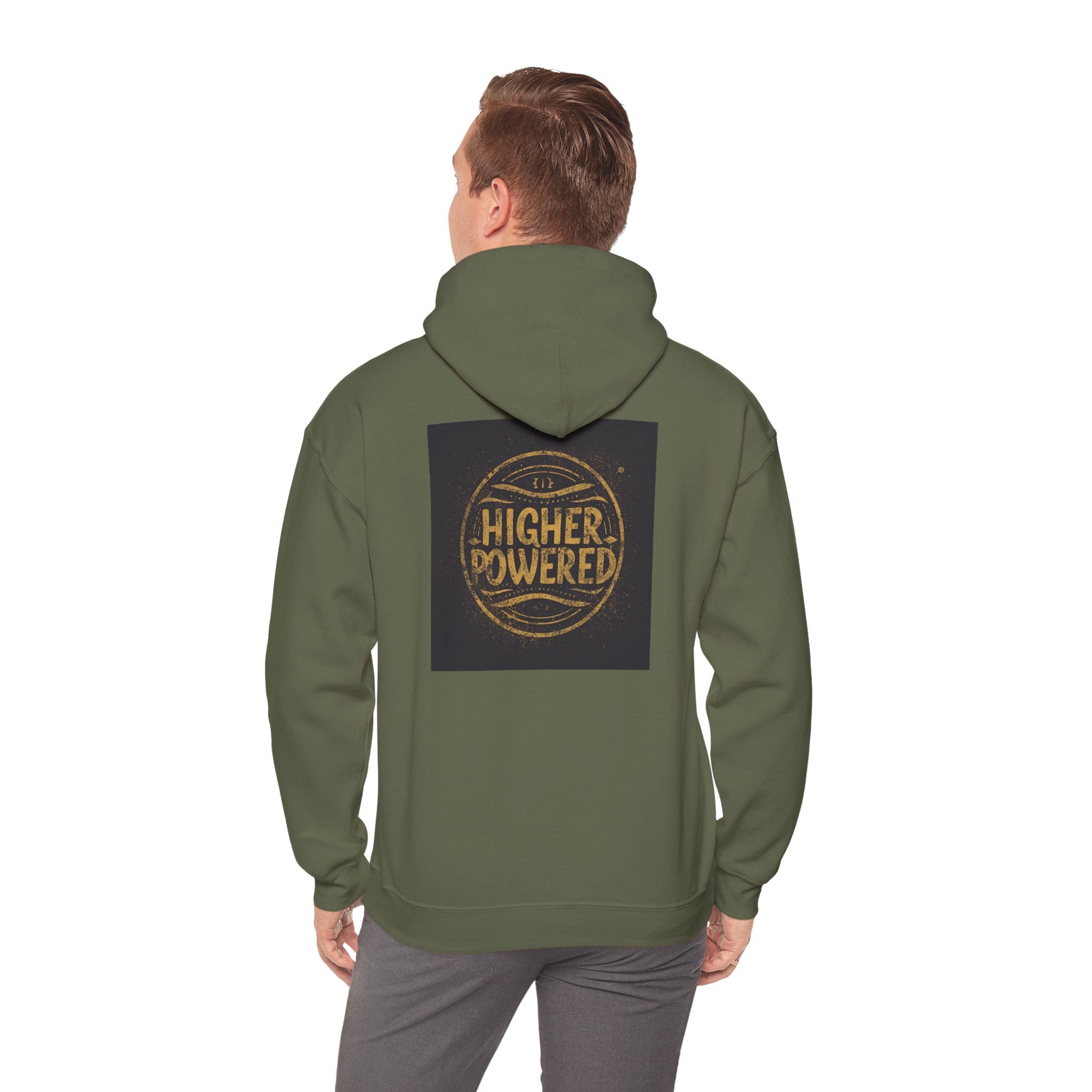 Haler Smith - Hoodie - Haler Smith Cotton Blend Hooded Sweatshirt Hoodie - Higher Powered 2 - S - XL