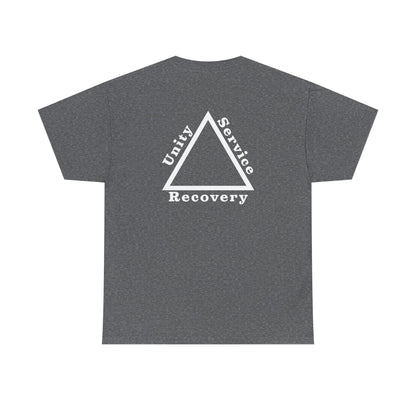 Haler Smith - T-Shirt - Haler Smith Heavy Cotton Short Sleeve Tee - Unity Service Recovery 1 - 2XL - 5XL