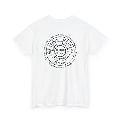 Haler Smith - T-Shirt - Haler Smith Heavy Cotton Short Sleeve Tee S - XL - Higher Power 1