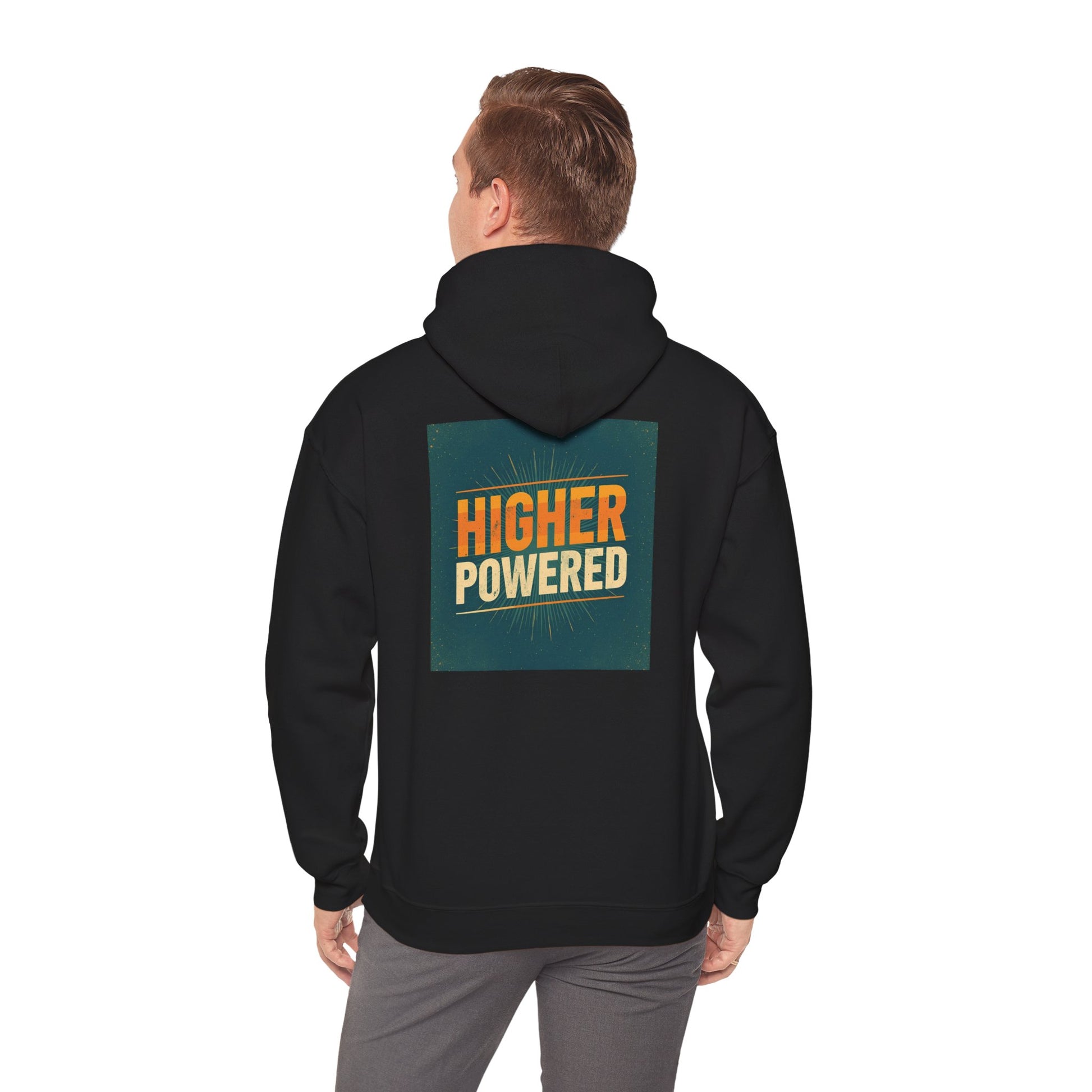 Haler Smith - Hoodie - Haler Smith Cotton Blend Hooded Sweatshirt Hoodie - Higher Powered 3 - S - XL