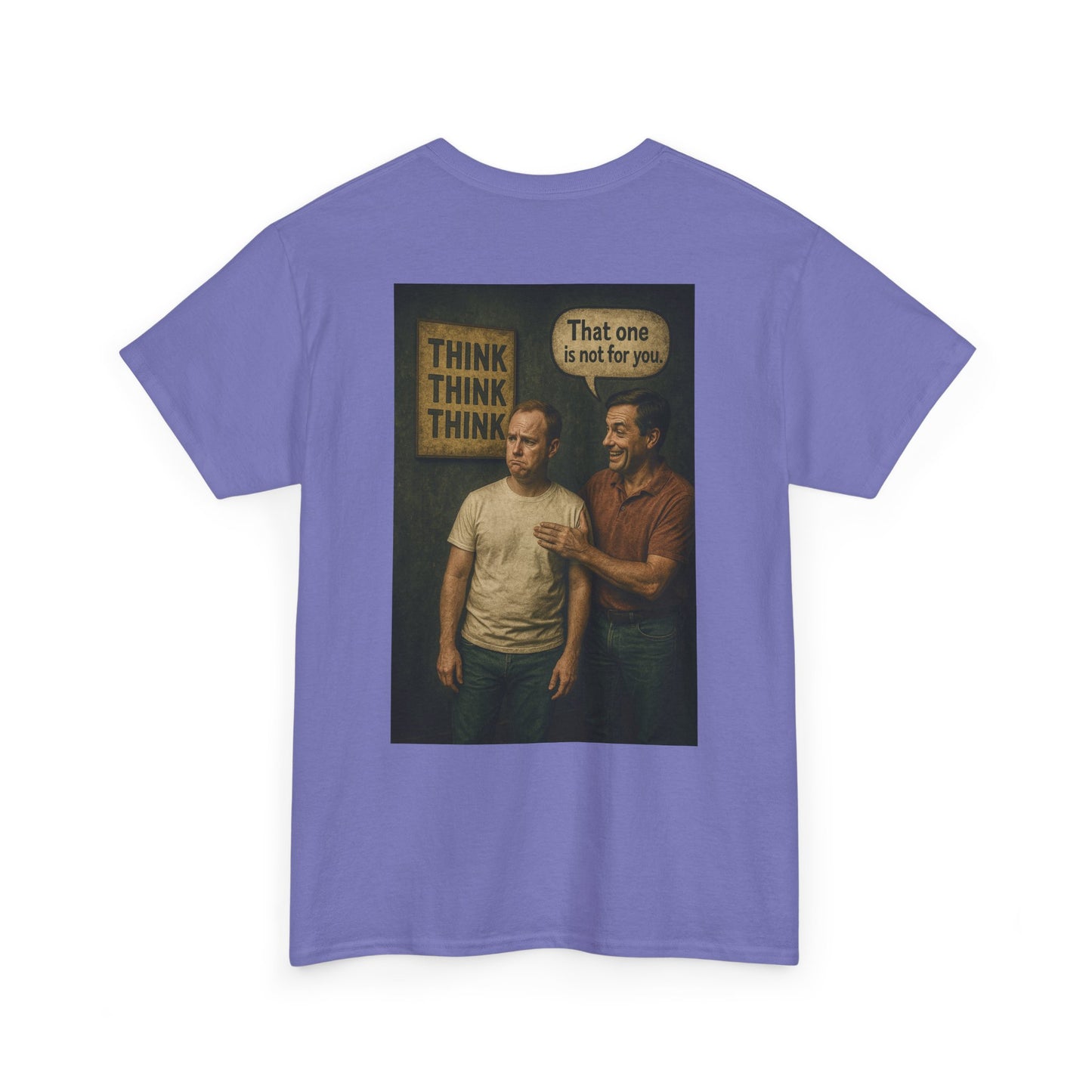 Haler Smith - T-Shirt - Haler Smith Heavy Cotton Short Sleeve Tee S - XL - Think Is Not For You - Clubhouse Male