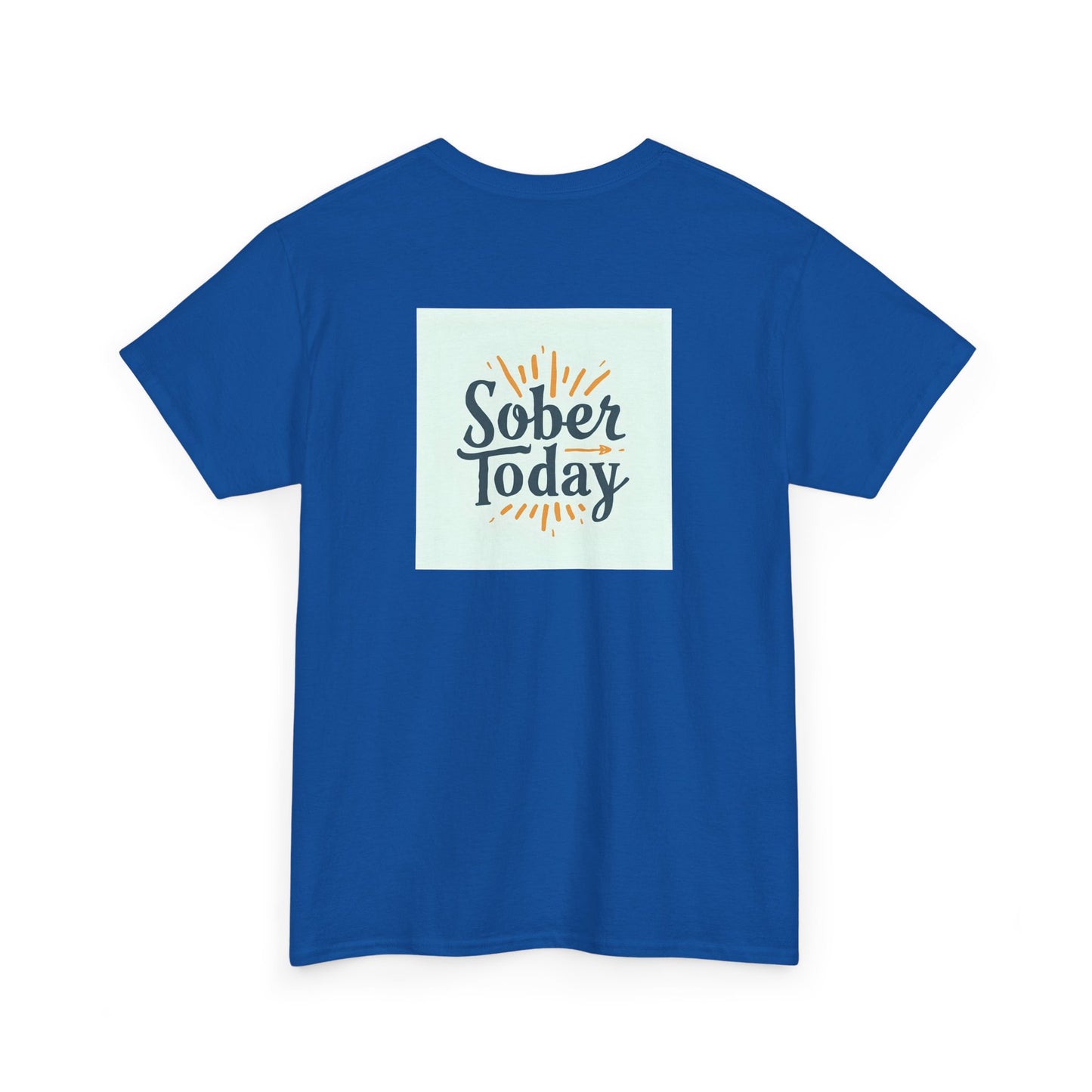 Haler Smith - T-Shirt - Haler Smith Heavy Cotton Short Sleeve Tee - Sober Today 6 - S - XL