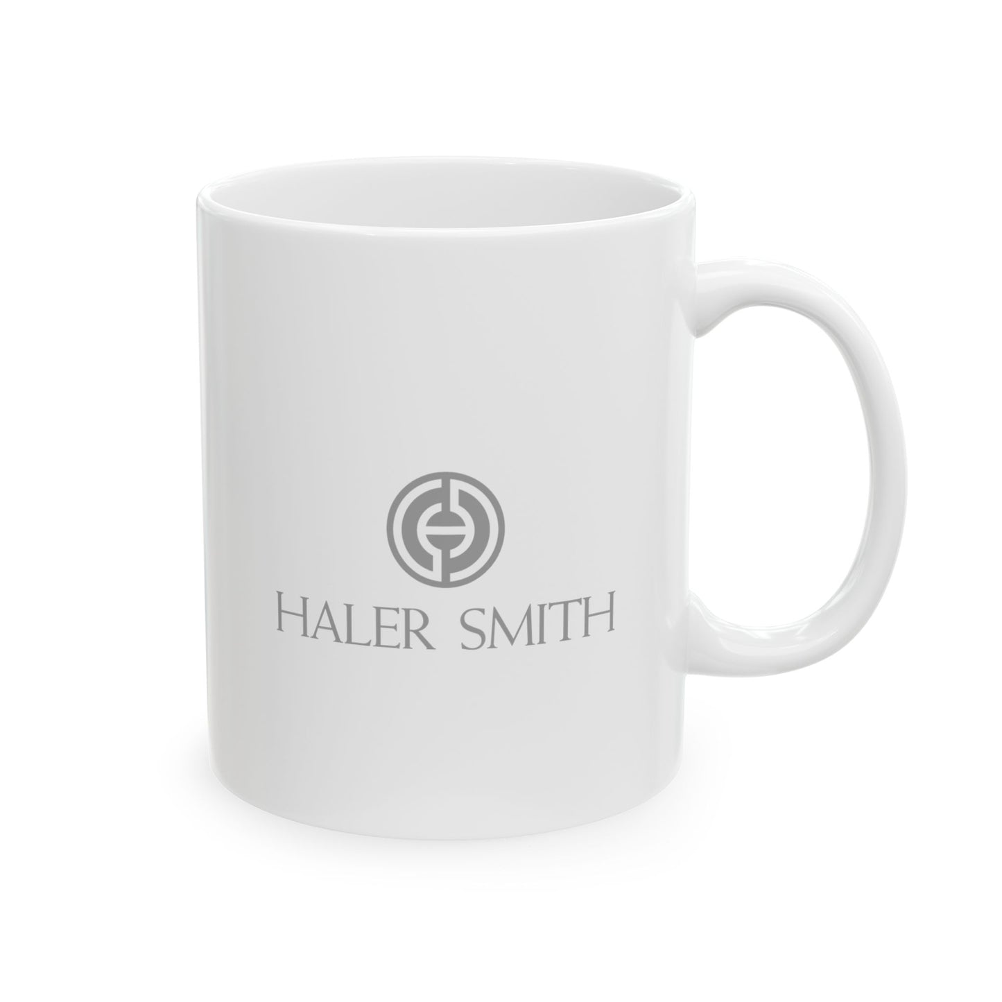 Haler Smith Ceramic Mug - One Day At A Time - Black Letters