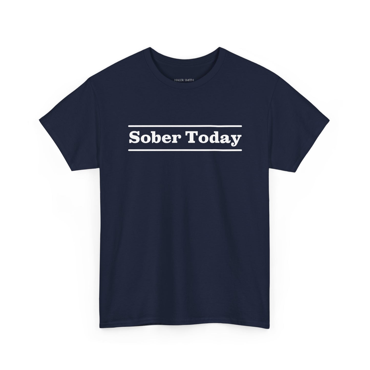 Recovery Short Sleeve T-Shirt | Sober Today Design 3 On The Front