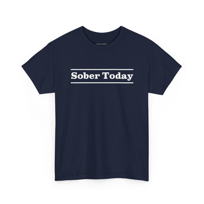 Recovery Short Sleeve T-Shirt | Sober Today Design 3 On The Front