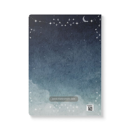 Haler Smith Guided Softcover Journal - Step 11 Evening Review - Starry Night Scene