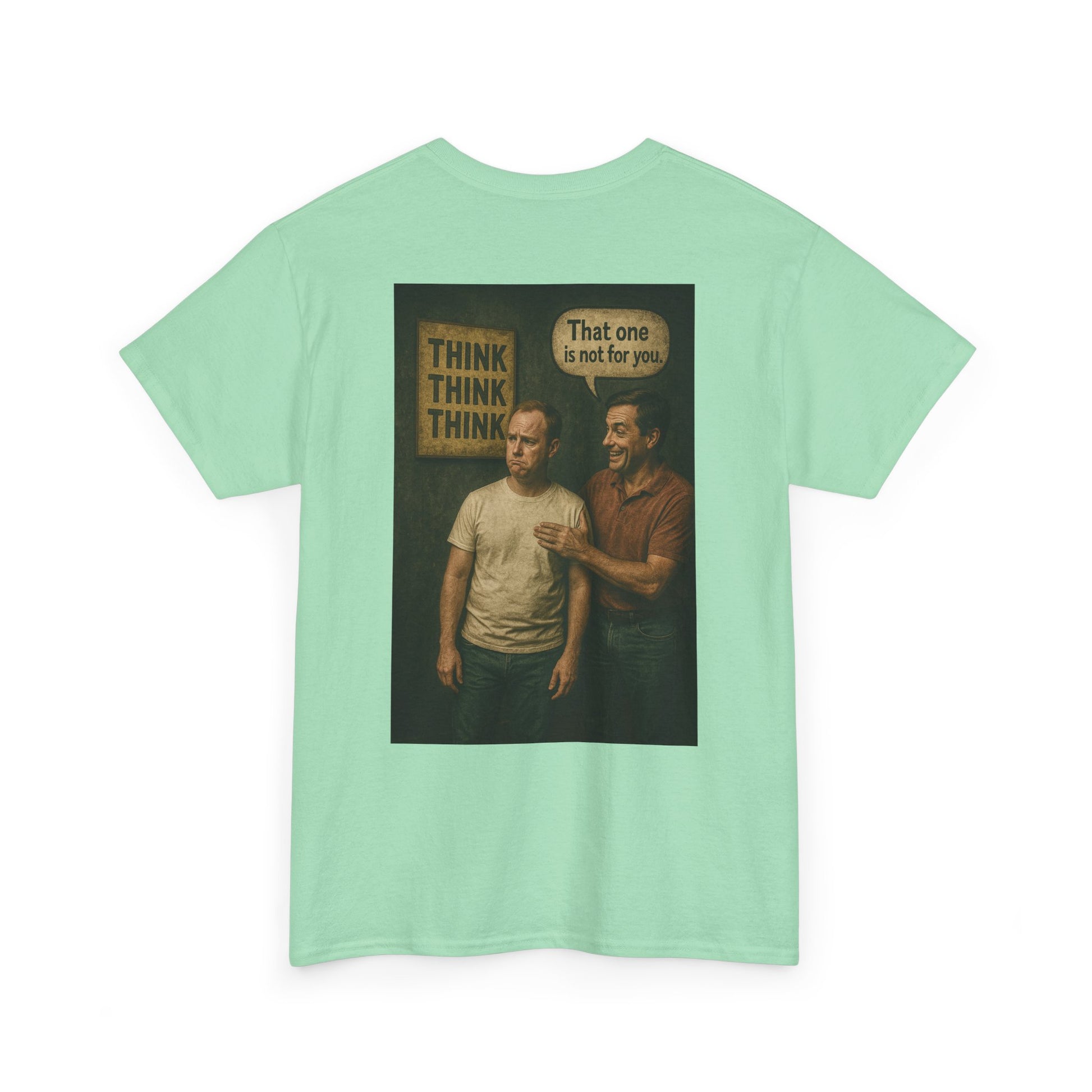 Haler Smith - T-Shirt - Haler Smith Heavy Cotton Short Sleeve Tee S - XL - Think Is Not For You - Clubhouse Male