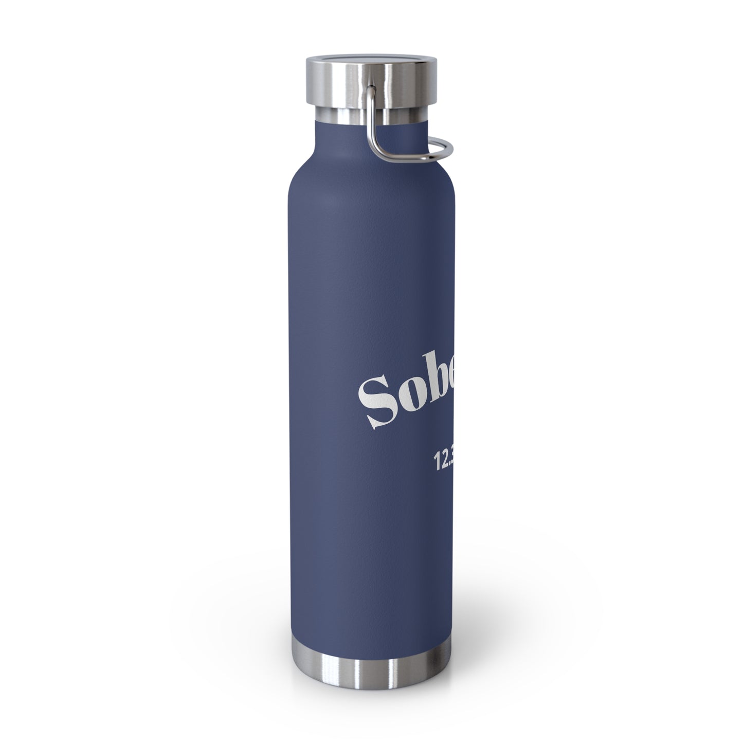 Recovery Insulated Water Bottle 22oz | Sober Life Est. Design 1