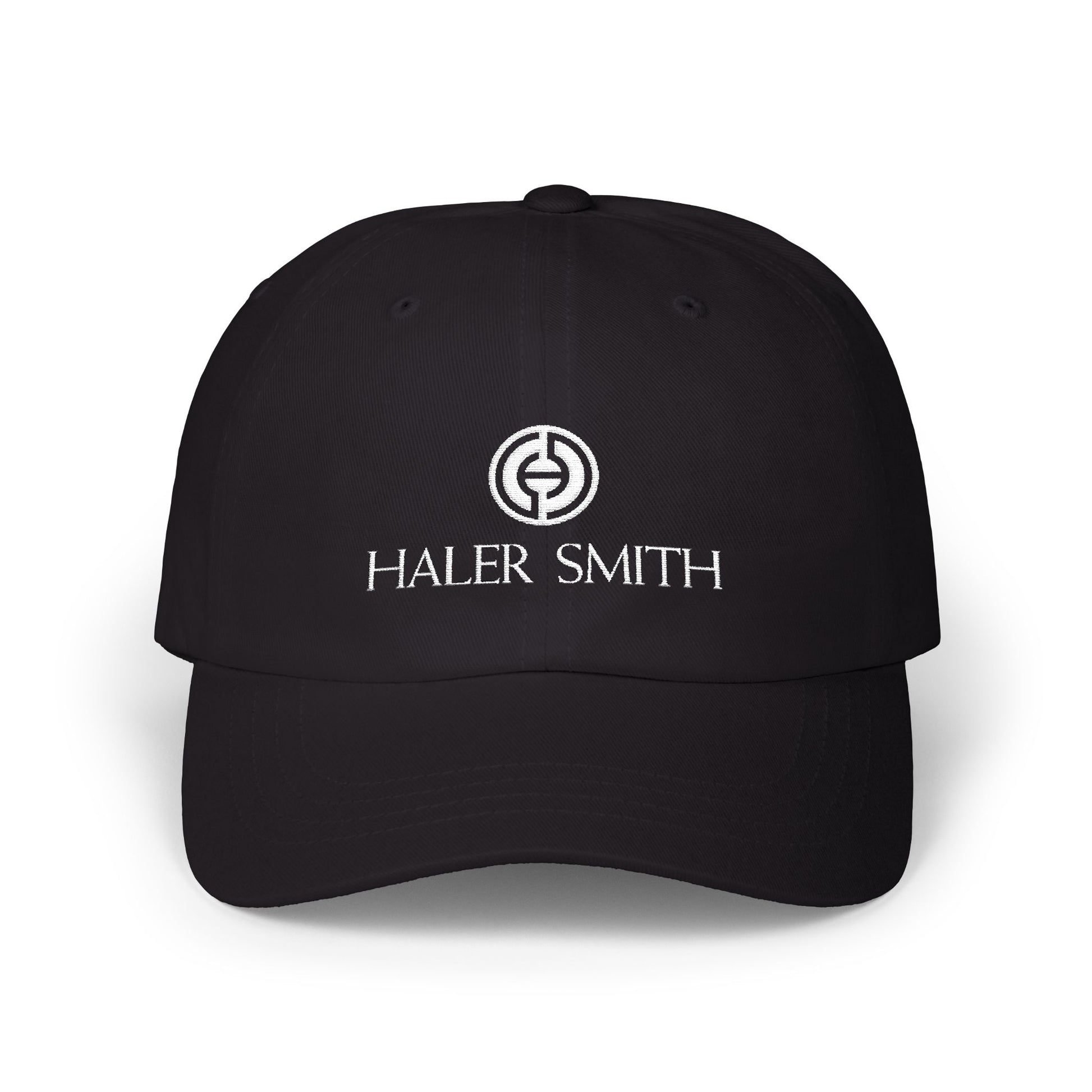 Haler Smith - Hats - Haler Smith Dad Cap - Haler Smith Logo - White