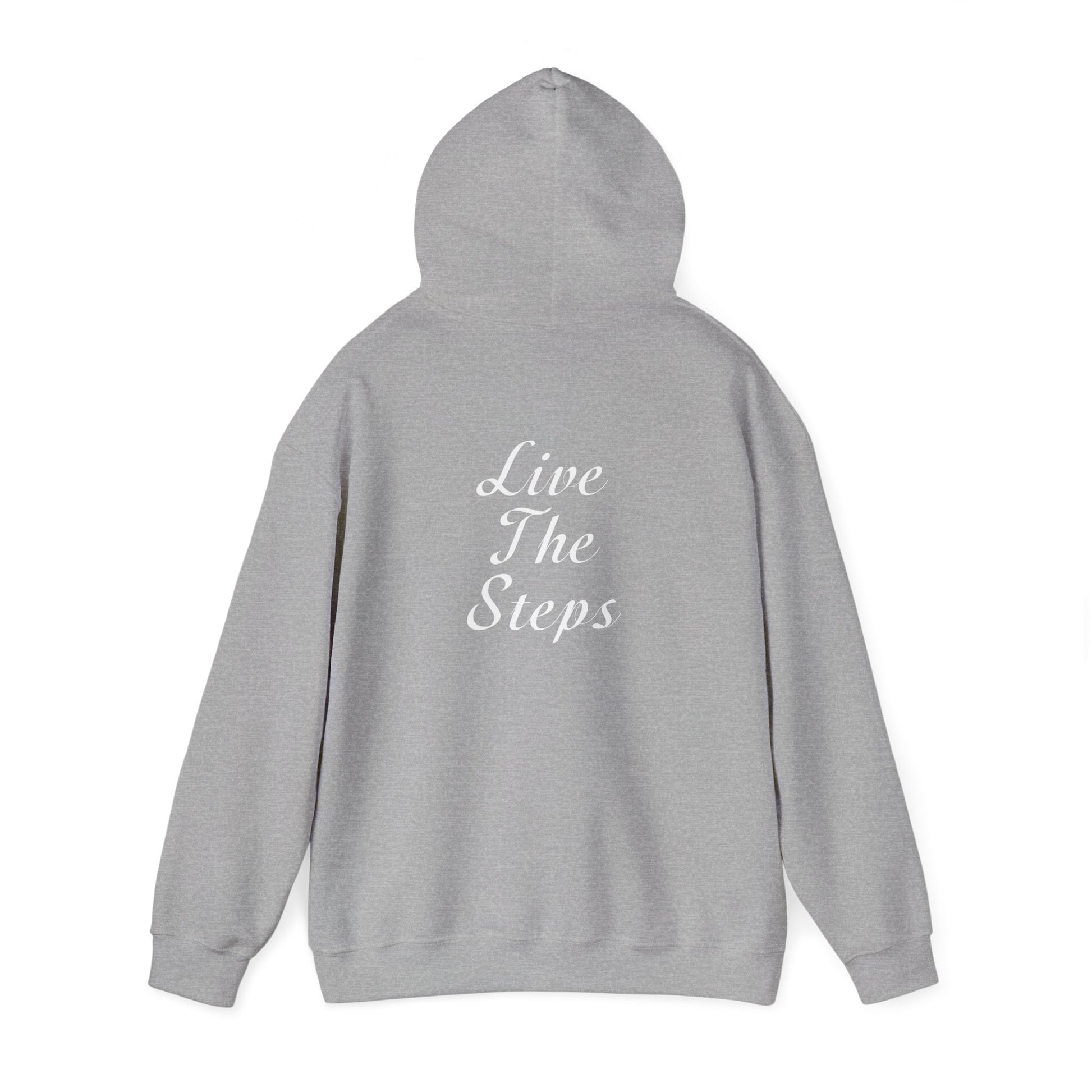 Haler Smith - Hoodie - Haler Smith Cotton Blend Hooded Sweatshirt Hoodie 2XL - 5XL - Live The Steps White
