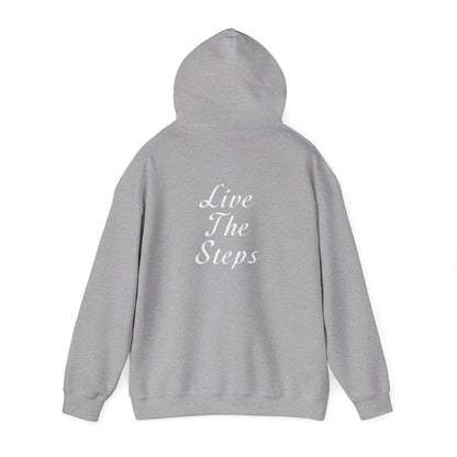 Haler Smith - Hoodie - Haler Smith Cotton Blend Hooded Sweatshirt Hoodie 2XL - 5XL - Live The Steps White
