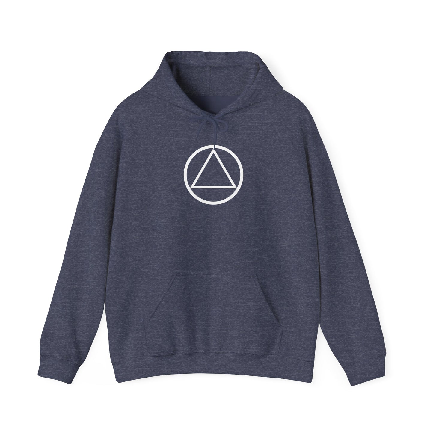 Recovery Hoodie | Circle and Triangle Design 1 On The Front