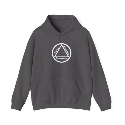 Recovery Hoodie | Unity Service Recovery Design 1 On The Front