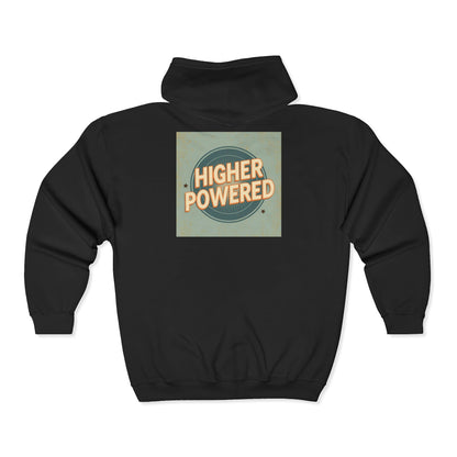 Haler Smith Full Zip Hooded Sweatshirt - Higher Powered 1 - S-XL