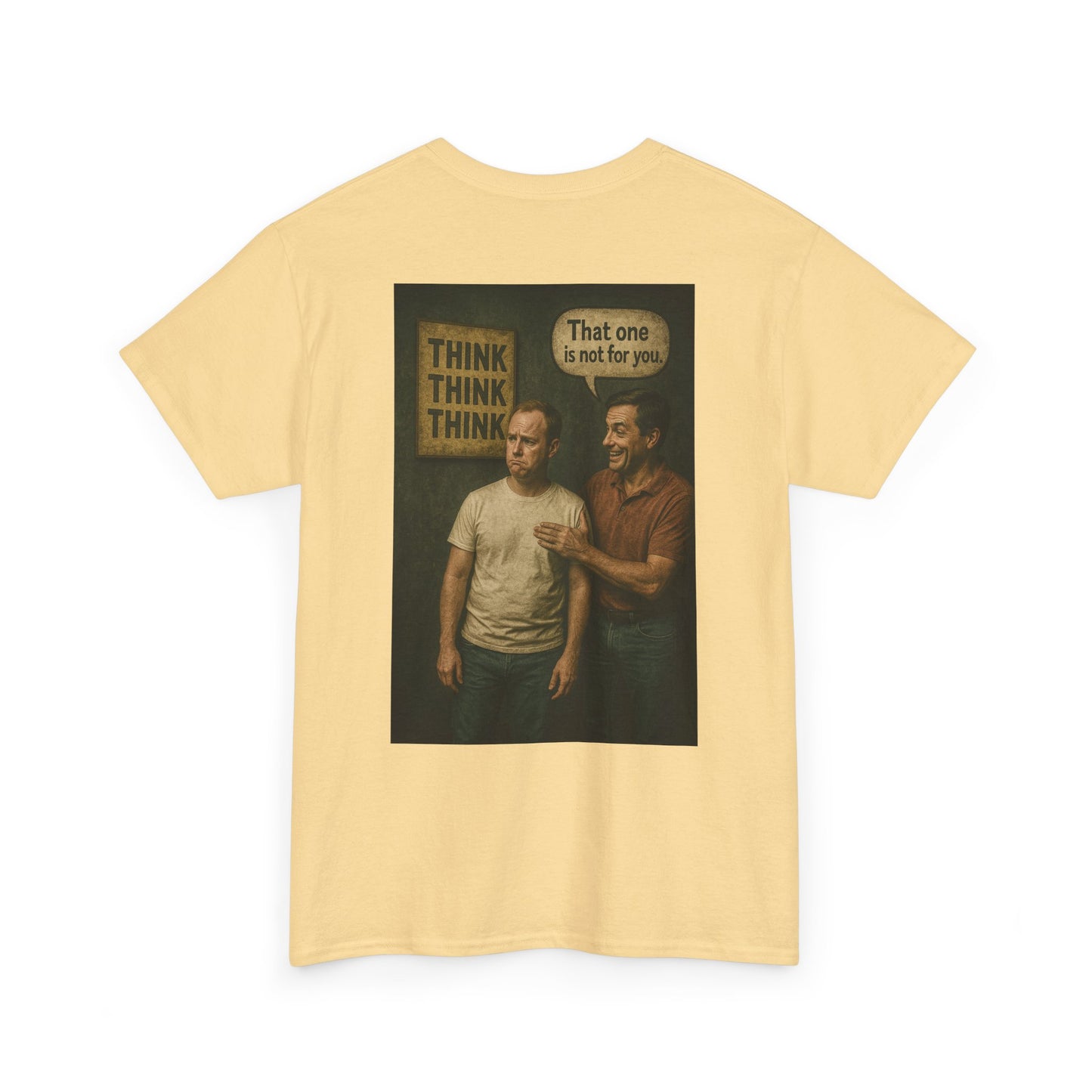 Haler Smith - T-Shirt - Haler Smith Heavy Cotton Short Sleeve Tee S - XL - Think Is Not For You - Clubhouse Male