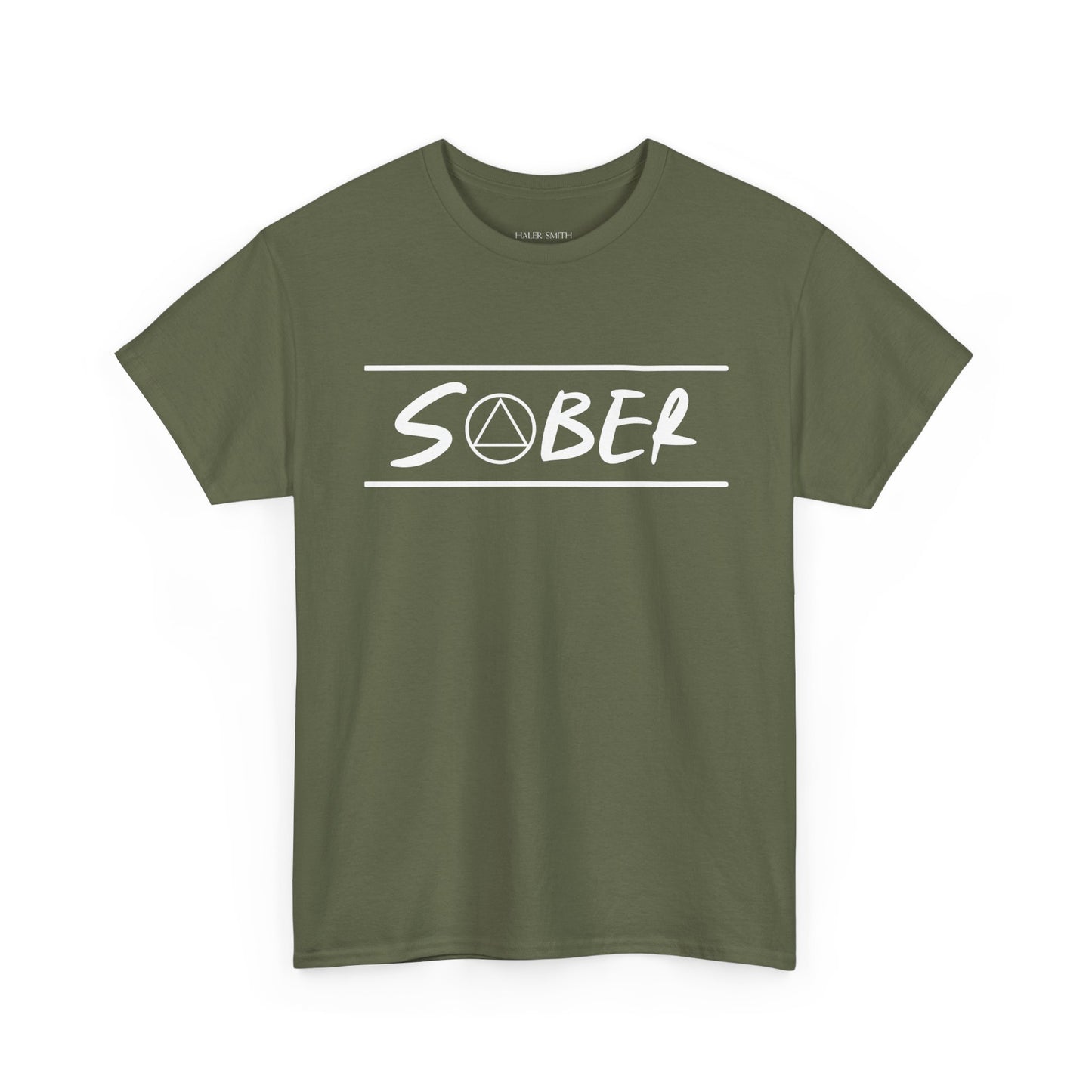 Recovery Short Sleeve T-Shirt | Sober Design 1 On The Front