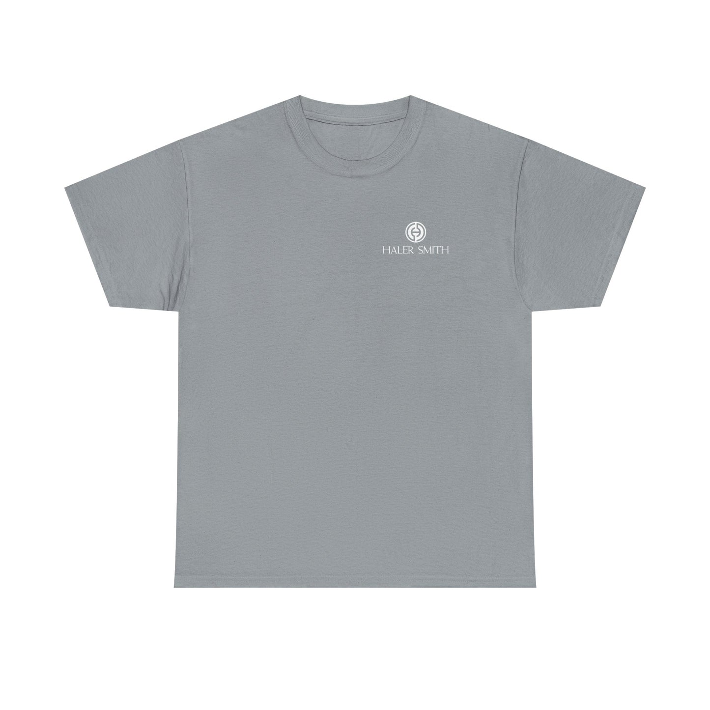 Haler Smith Heavy Cotton Short Sleeve Tee 2XL-5XL - Live The Steps - White Letters