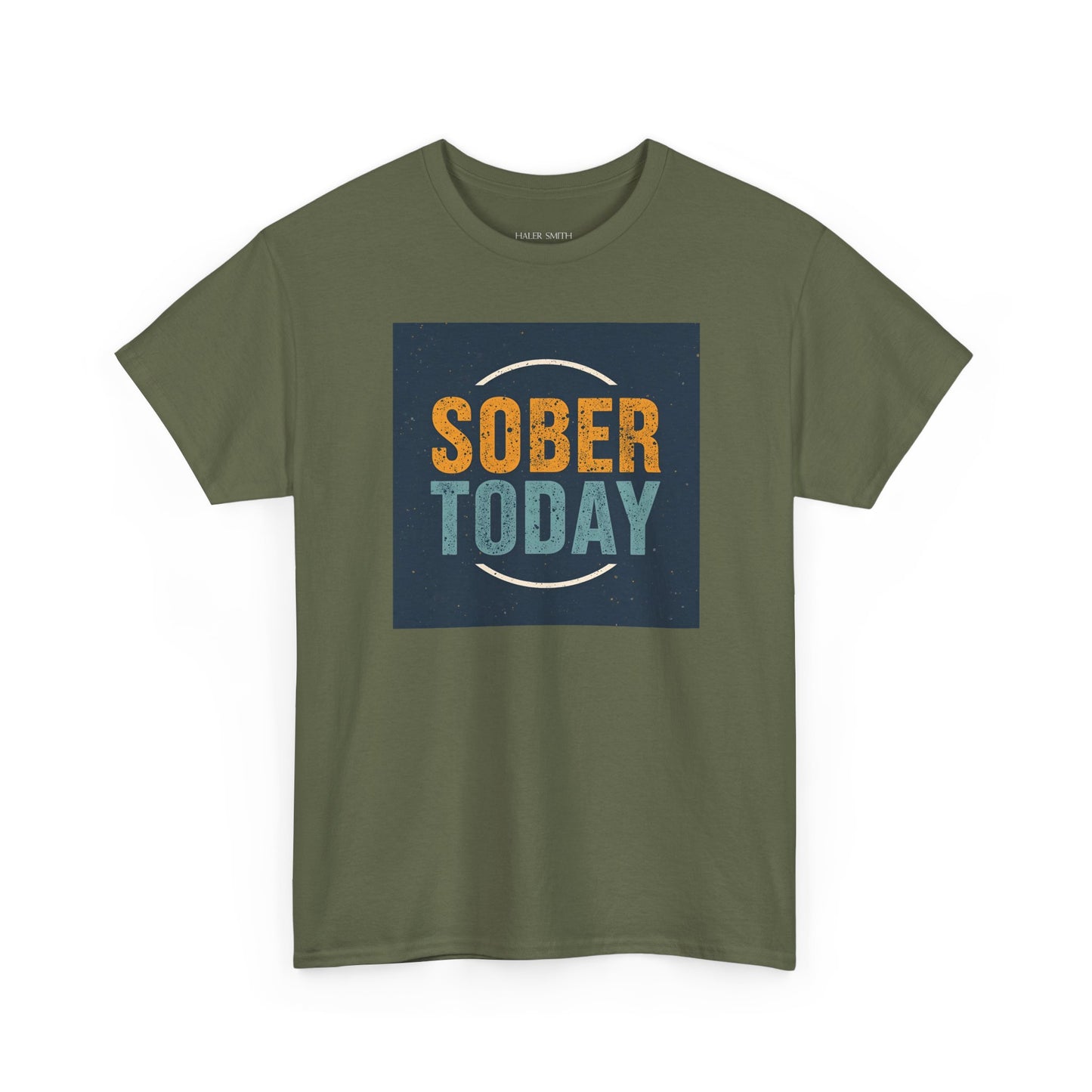 Recovery Short Sleeve T-Shirt | Sober Today Design 8 On The Front