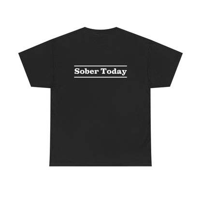 Haler Smith - T-Shirt - Haler Smith Heavy Cotton Short Sleeve Tee - Sober Today 3 - 2XL - 5XL