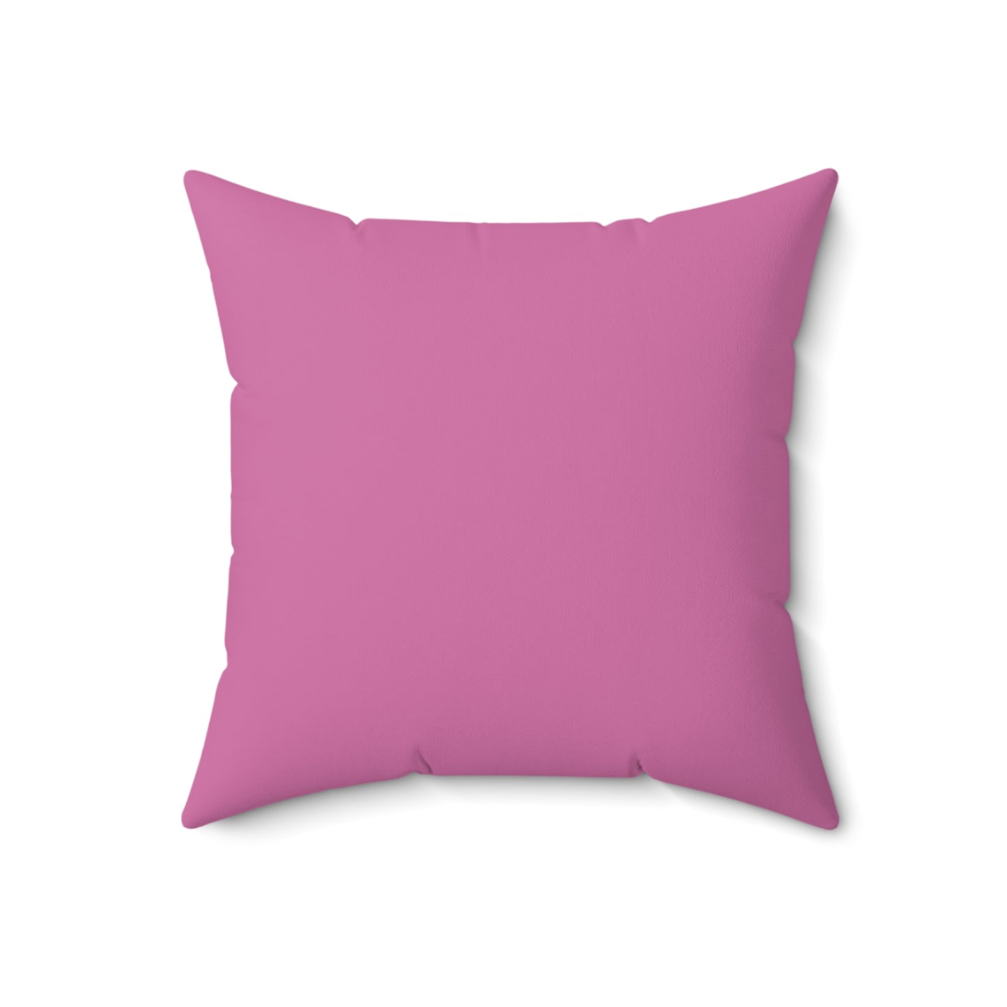 Haler Smith Square Polyester Pillow - Recovery Phrases 1 - Light Pink