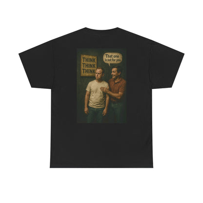 Haler Smith Heavy Cotton Short Sleeve Tee 2XL-5XL - Think Is Not For You - Clubhouse Male
