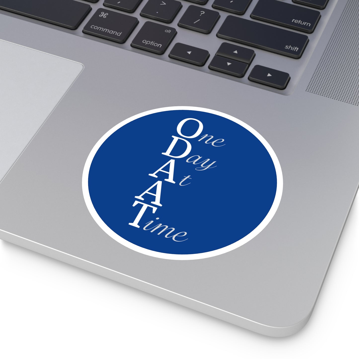 Haler Smith Vinyl Round Sticker - ODAAT - Dark Blue