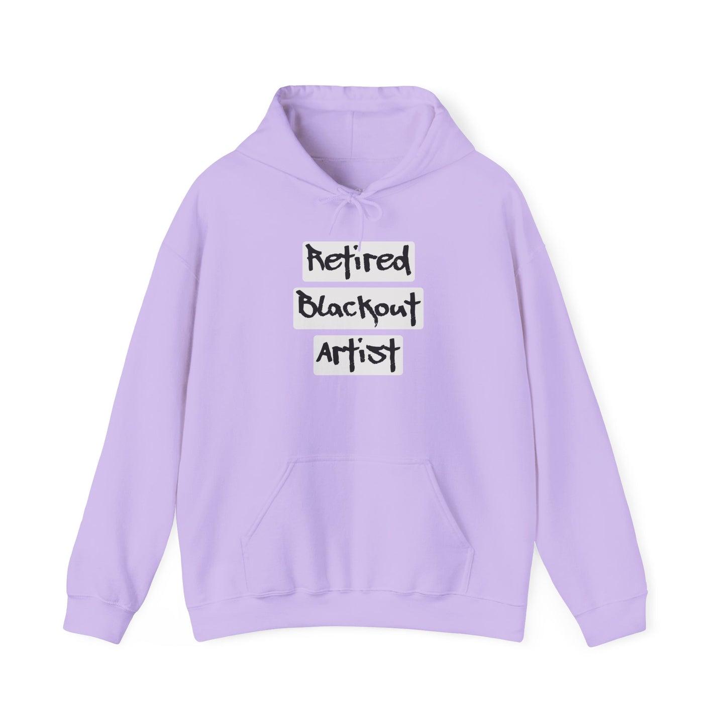 Recovery Hoodie | Retired Blackout Artist 1 On The Front
