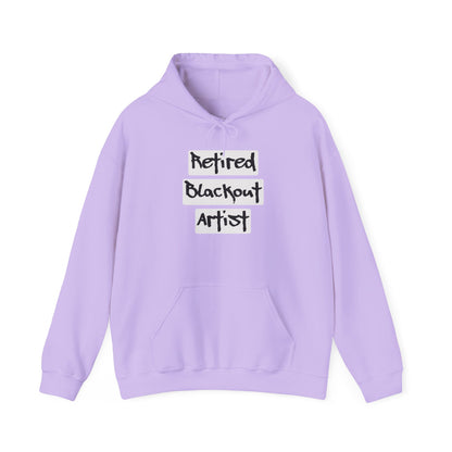 Recovery Hoodie | Retired Blackout Artist 1 On The Front