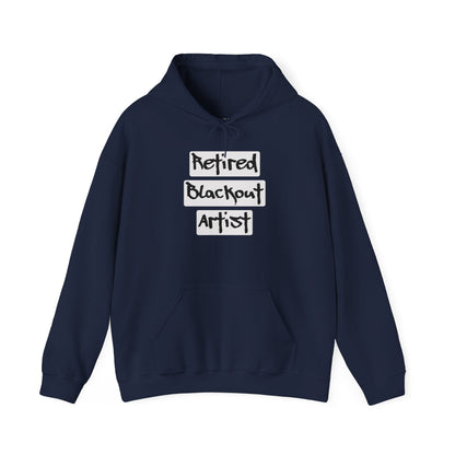 Recovery Hoodie | Retired Blackout Artist 1 On The Front