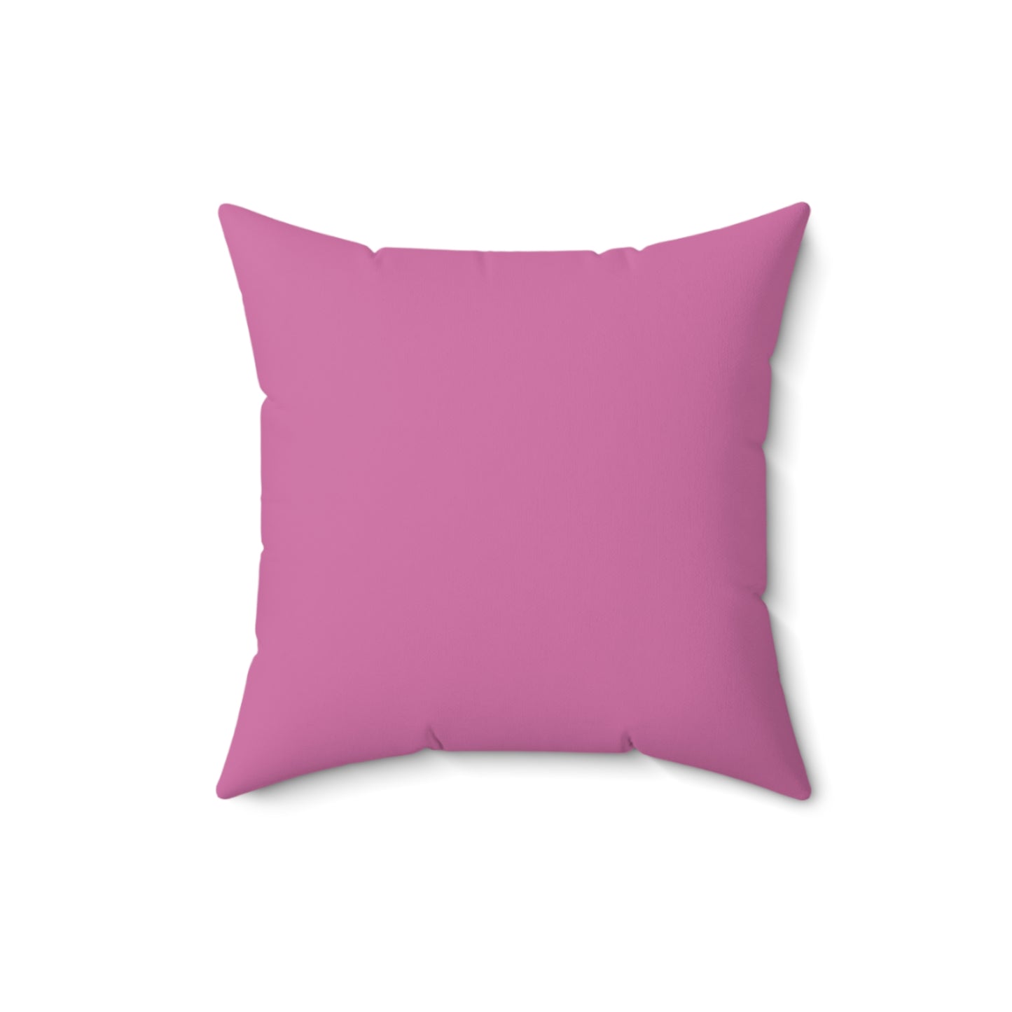 Haler Smith Square Polyester Pillow - Recovery Phrases 1 - Light Pink