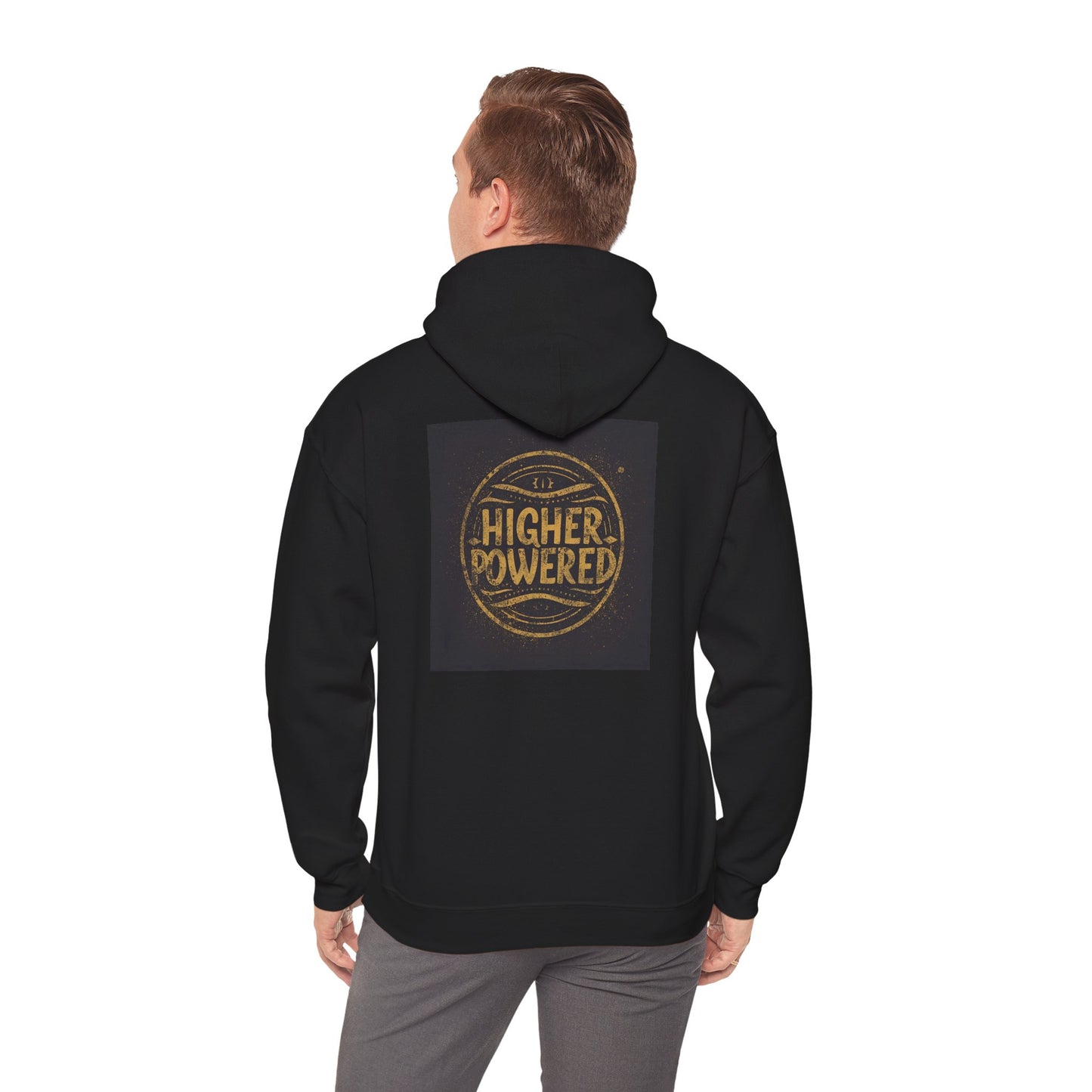 Haler Smith - Hoodie - Haler Smith Cotton Blend Hooded Sweatshirt Hoodie - Higher Powered 2 - S - XL