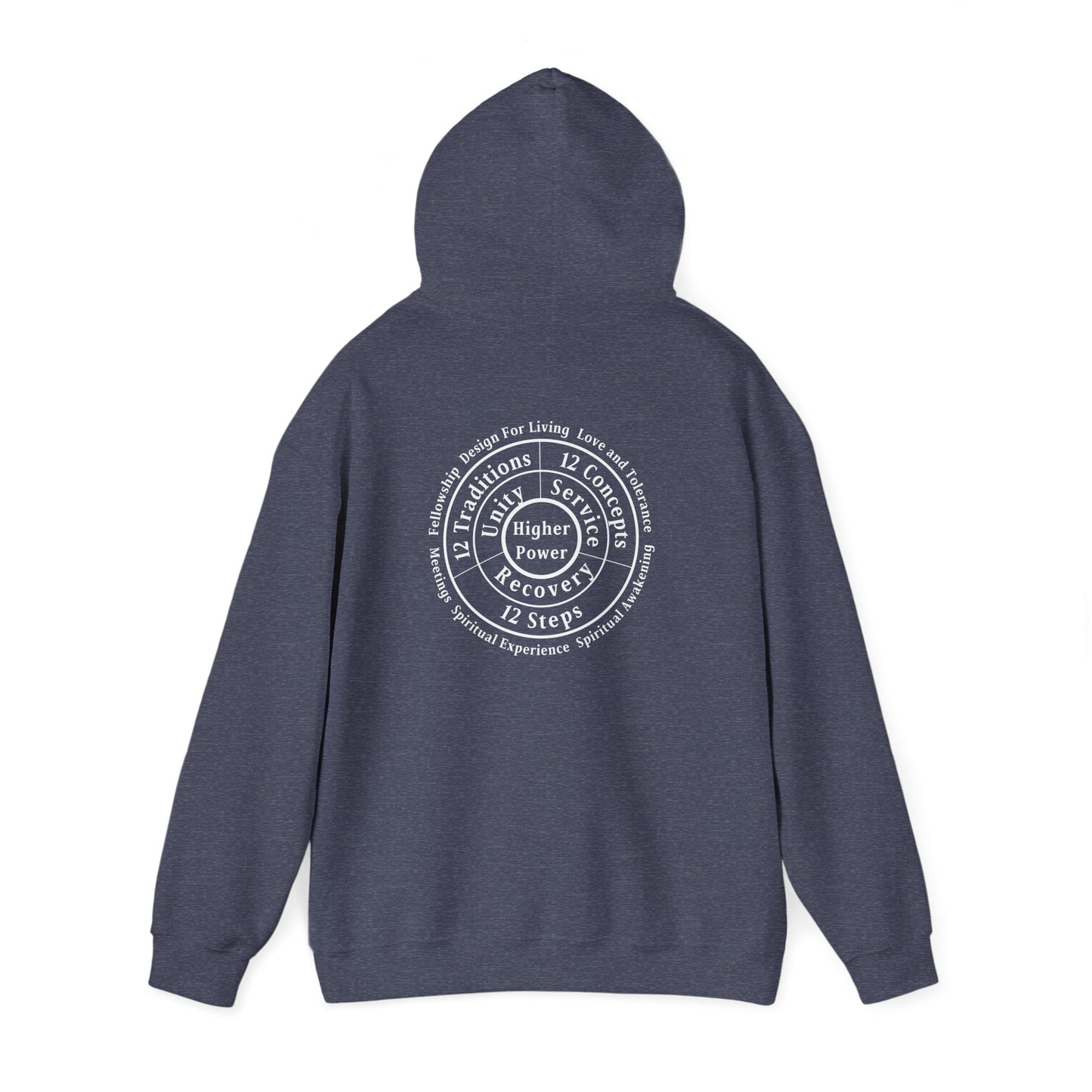Haler Smith Cotton Blend Hooded Sweatshirt Hoodie - Higher Power 1 - S-XL
