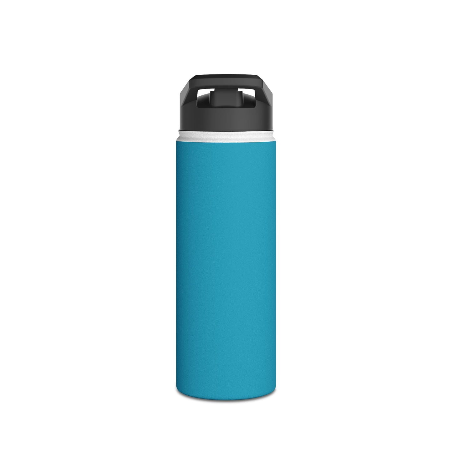 Recovery Insulated Stainless Steel Water Bottle | Sober Life Est. Design 1 | Turquoise