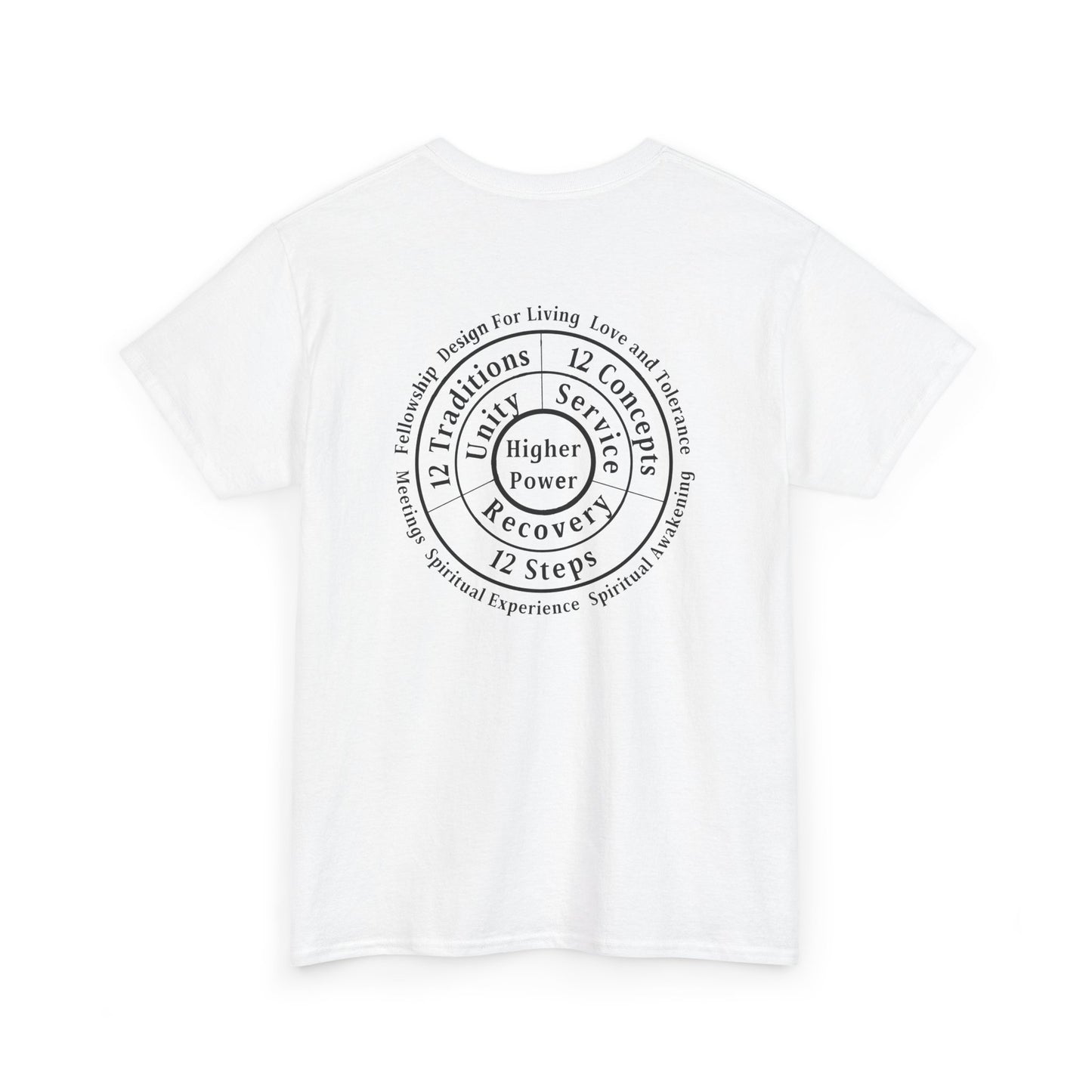 Haler Smith - T-Shirt - Haler Smith Heavy Cotton Short Sleeve Tee 2XL - 5XL - Higher Power 1