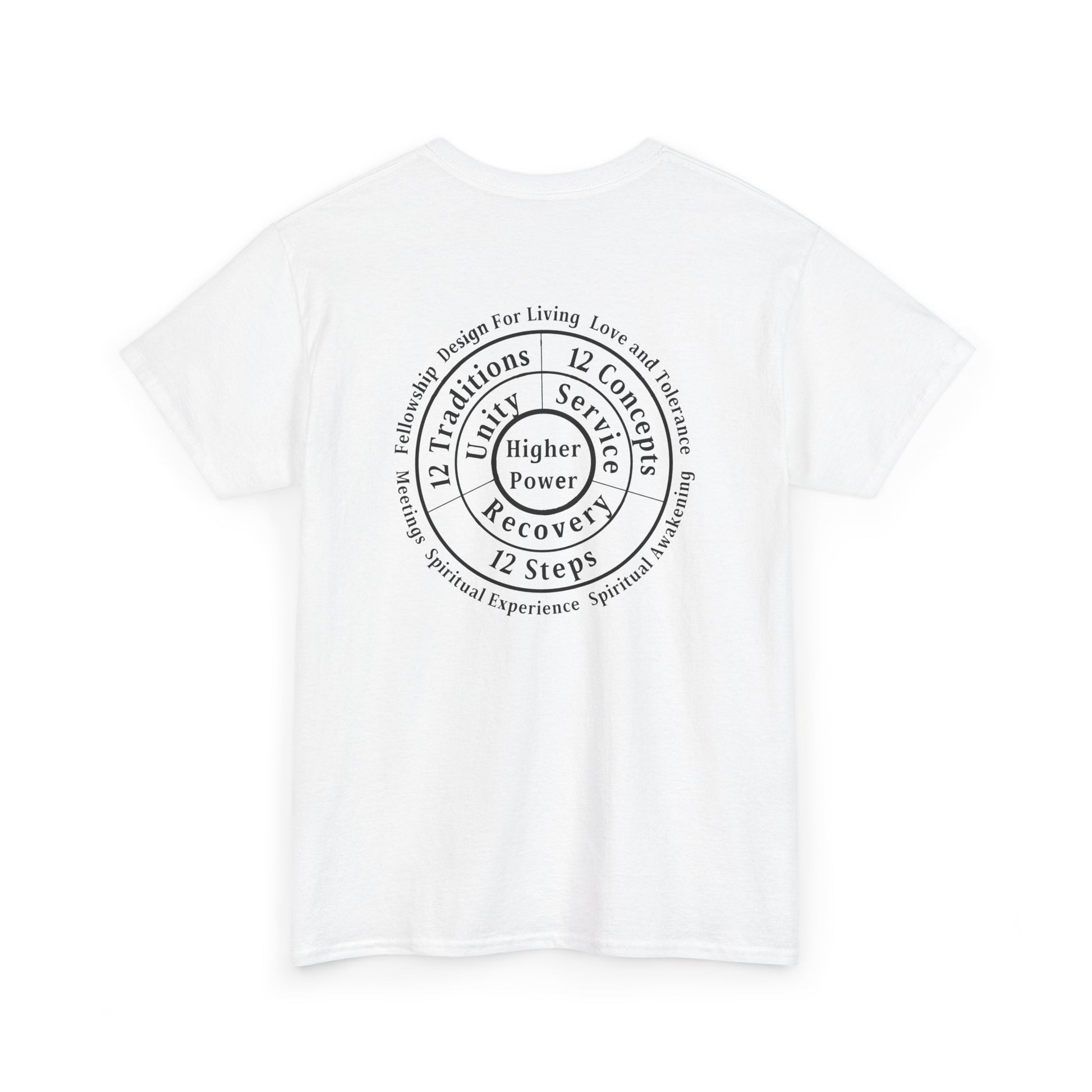 Haler Smith - T-Shirt - Haler Smith Heavy Cotton Short Sleeve Tee 2XL - 5XL - Higher Power 1