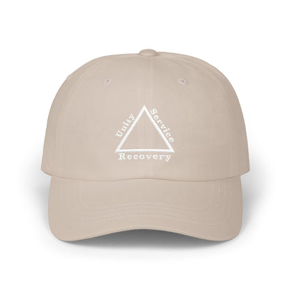 Haler Smith Dad Cap - Unity Service Recovery 1 - White