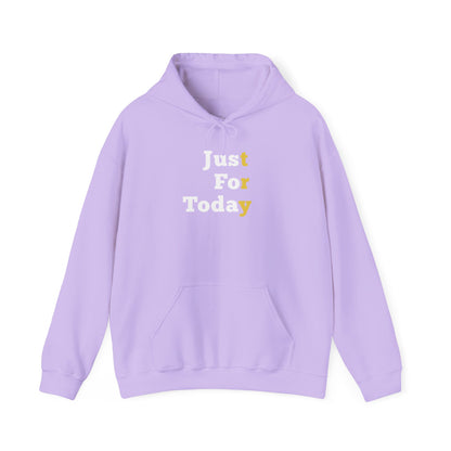Recovery Hoodie | Just For Today Design 1 On The Front