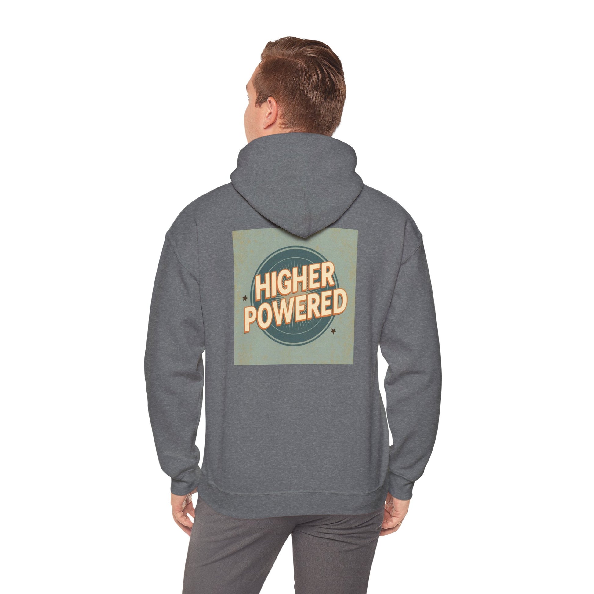 Haler Smith - Hoodie - Haler Smith Cotton Blend Hooded Sweatshirt Hoodie - Higher Powered 1 - S - XL