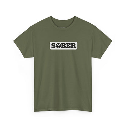 Recovery Short Sleeve T-Shirt | Sober Design 2 On The Front