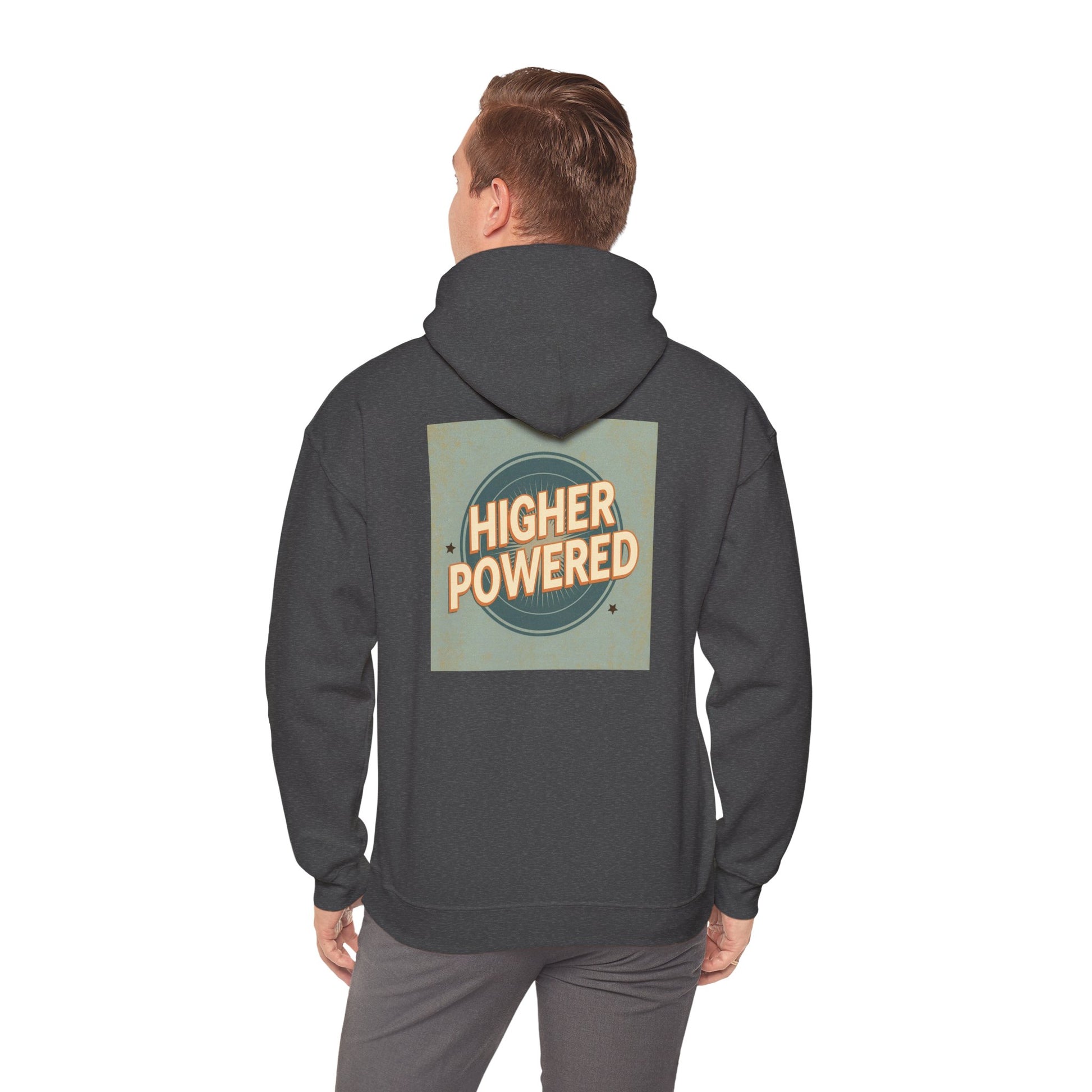 Haler Smith - Hoodie - Haler Smith Cotton Blend Hooded Sweatshirt Hoodie - Higher Powered 1 - S - XL