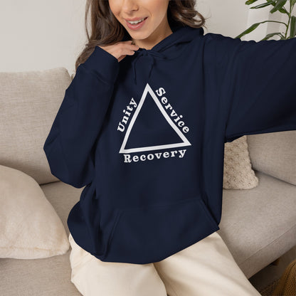 Recovery Hoodie | Unity Service Recovery Design 1 On The Front