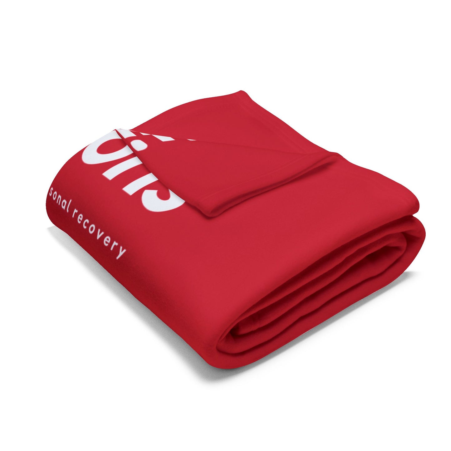 Haler Smith Polar Fleece Blanket - 12 Traditions - Dark Red